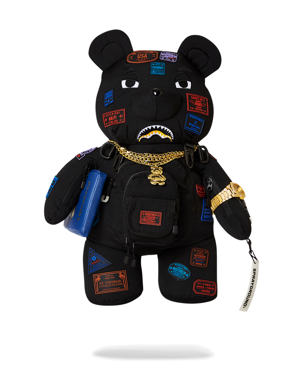 SPRAYGROUND JAMES FIRST CLASS I GOT THESE STAMPS MONEYBEAR