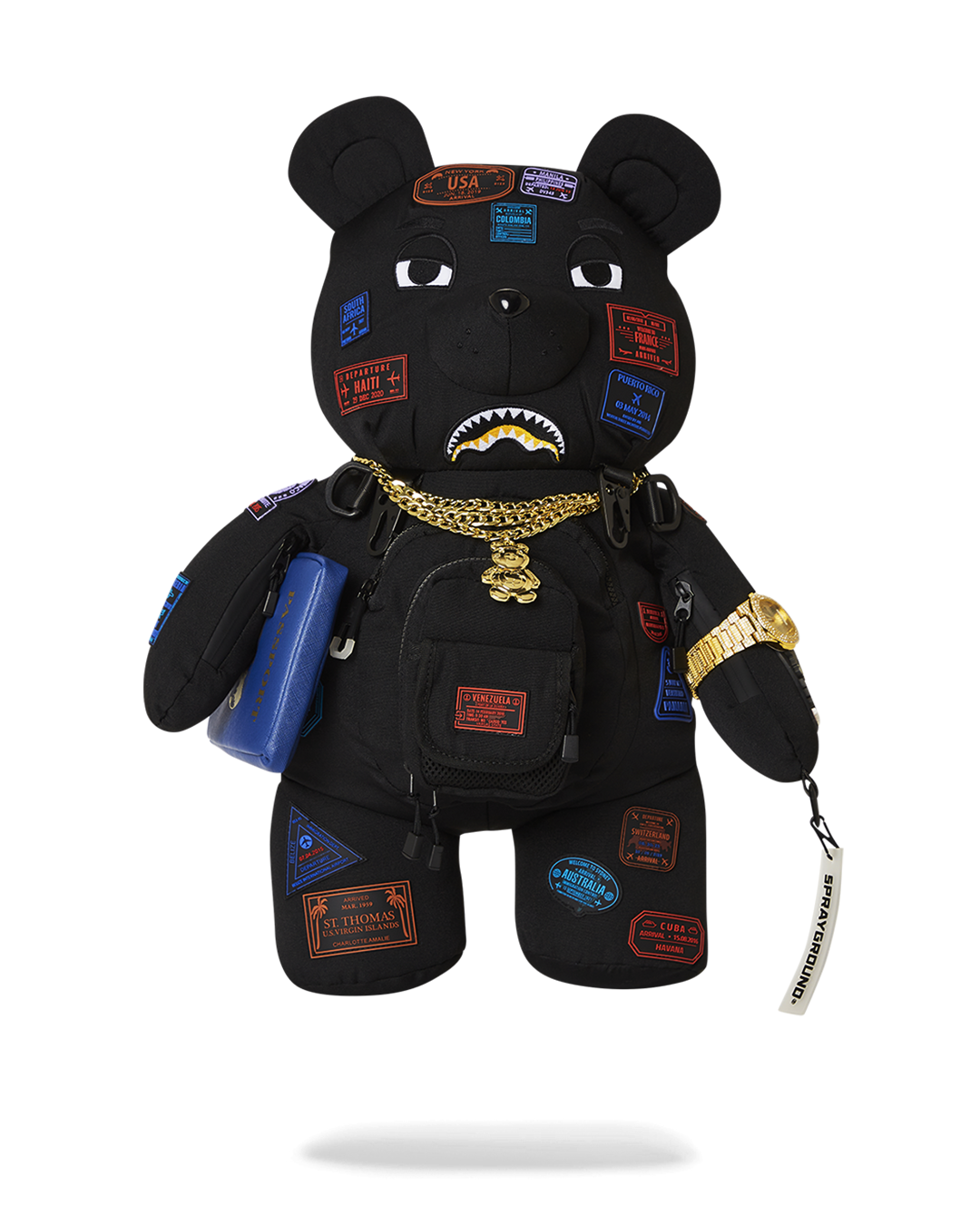 SPRAYGROUND JAMES FIRST CLASS I GOT THESE STAMPS MONEYBEAR