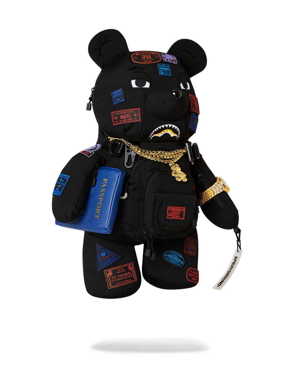 SPRAYGROUND JAMES FIRST CLASS I GOT THESE STAMPS MONEYBEAR