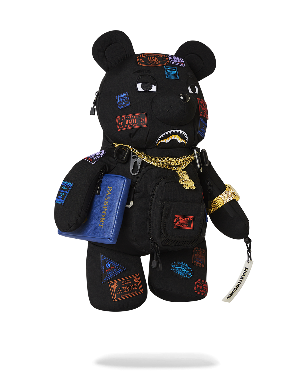 SPRAYGROUND JAMES FIRST CLASS I GOT THESE STAMPS MONEYBEAR