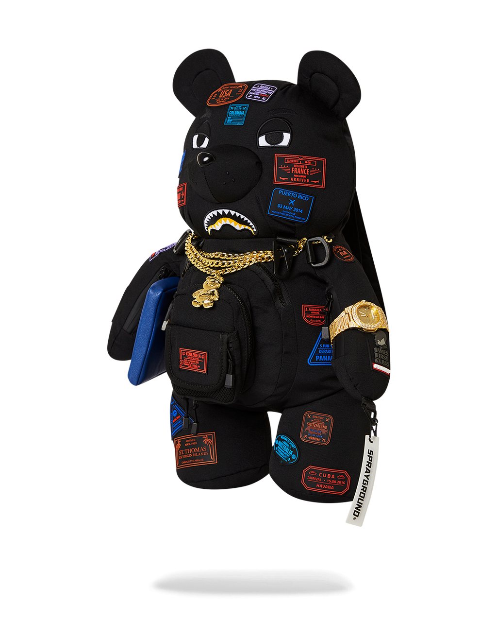 SPRAYGROUND JAMES FIRST CLASS I GOT THESE STAMPS MONEYBEAR