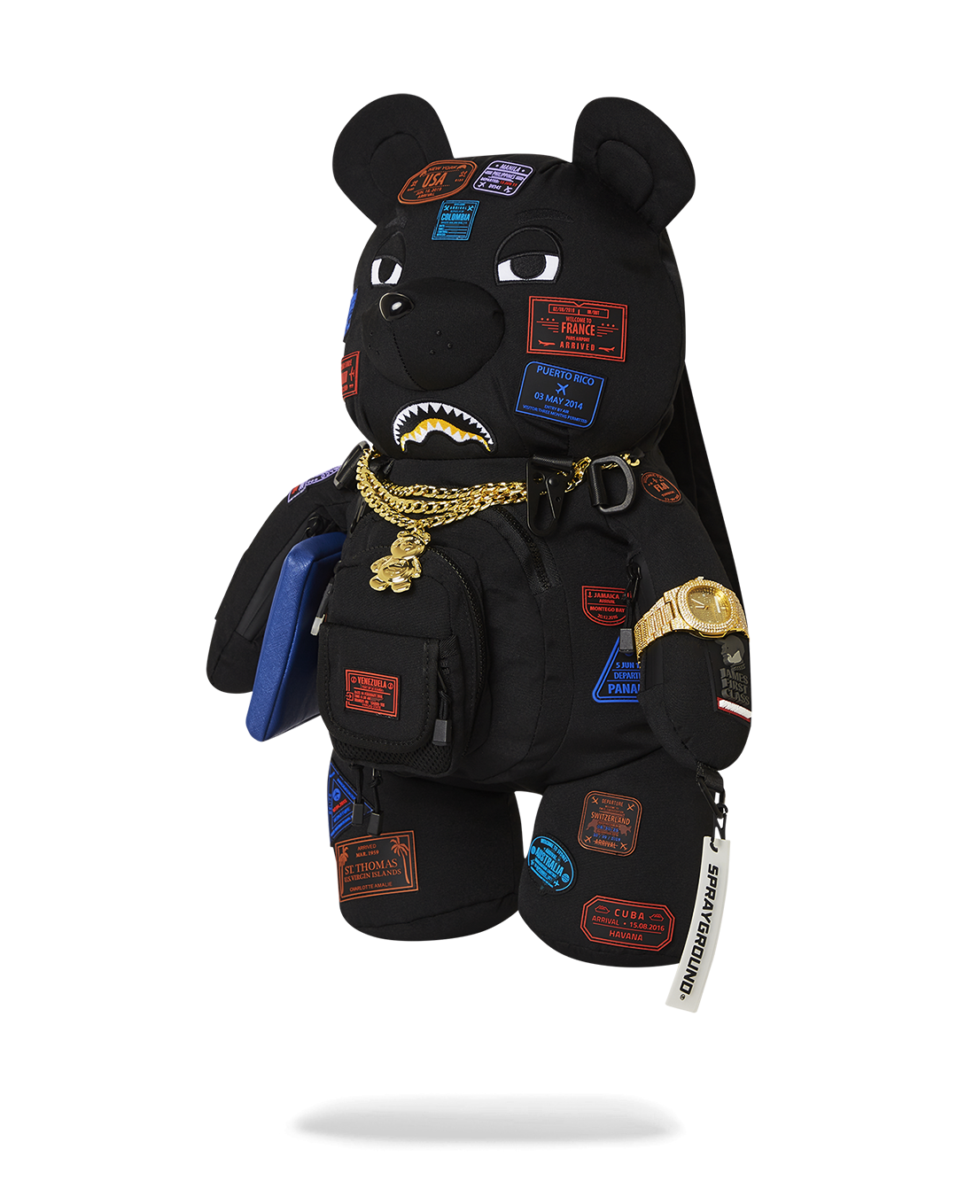 SPRAYGROUND JAMES FIRST CLASS I GOT THESE STAMPS MONEYBEAR
