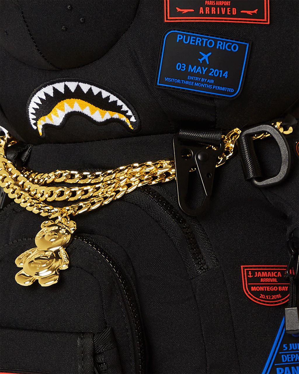 SPRAYGROUND JAMES FIRST CLASS I GOT THESE STAMPS MONEYBEAR