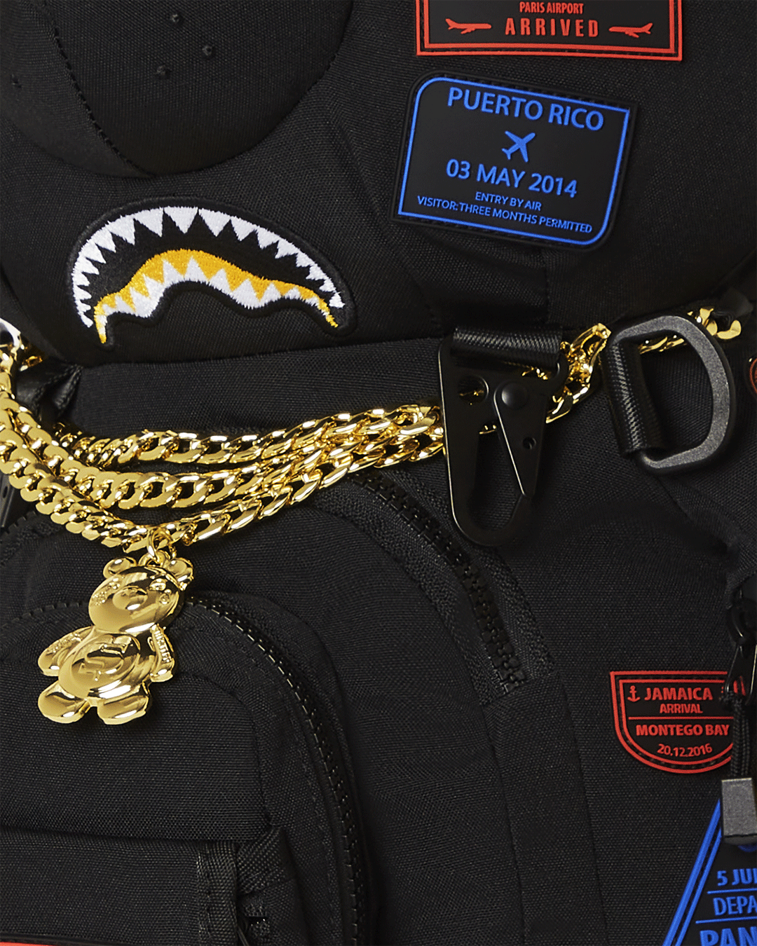 SPRAYGROUND JAMES FIRST CLASS I GOT THESE STAMPS MONEYBEAR