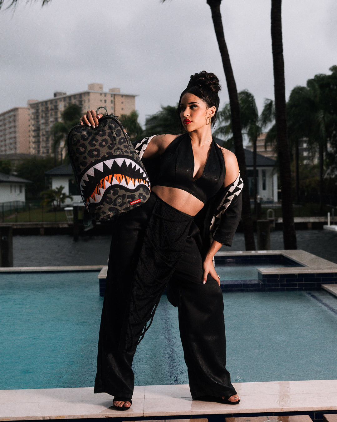 SPRAYGROUND FEASTIN BEASTIN DLXSR BACKPACK