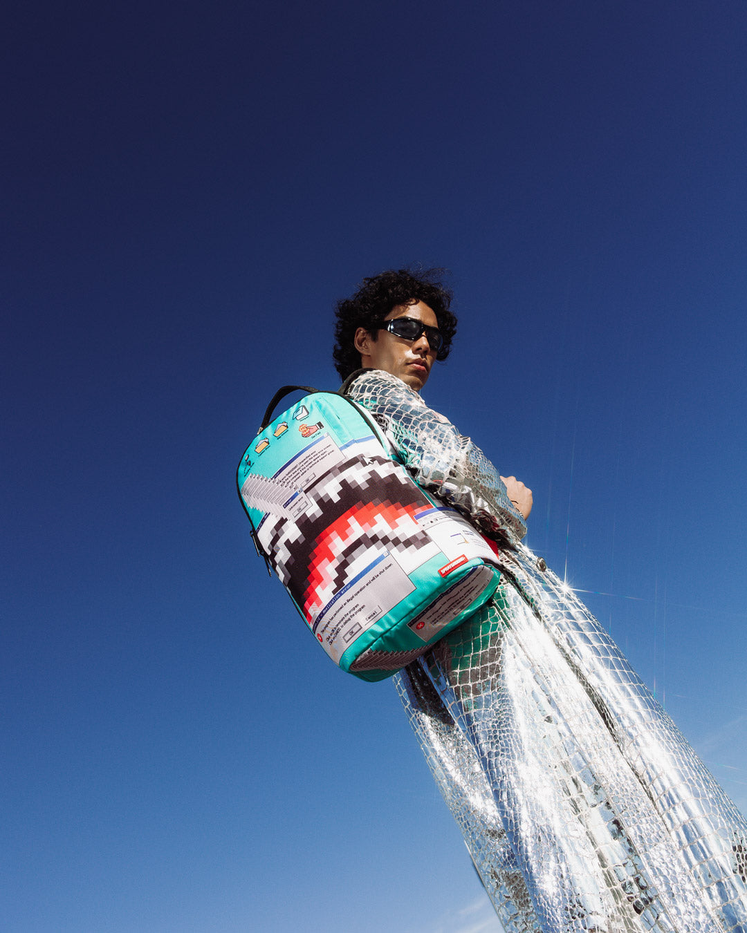 SPRAYGROUND CLEANUP YOUR DESKTOP BACKPACK