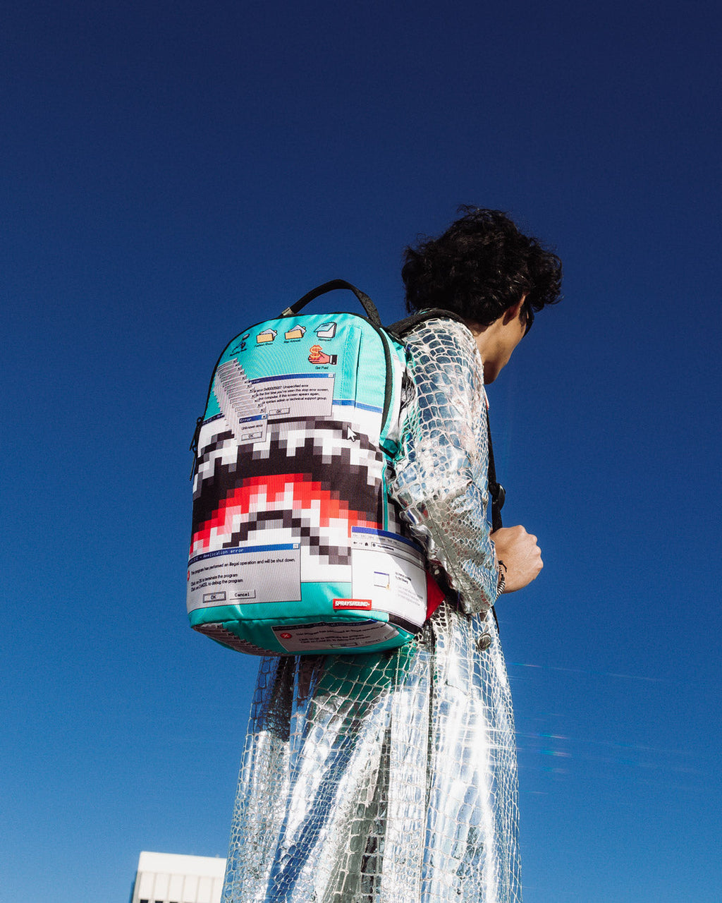 SPRAYGROUND CLEANUP YOUR DESKTOP BACKPACK