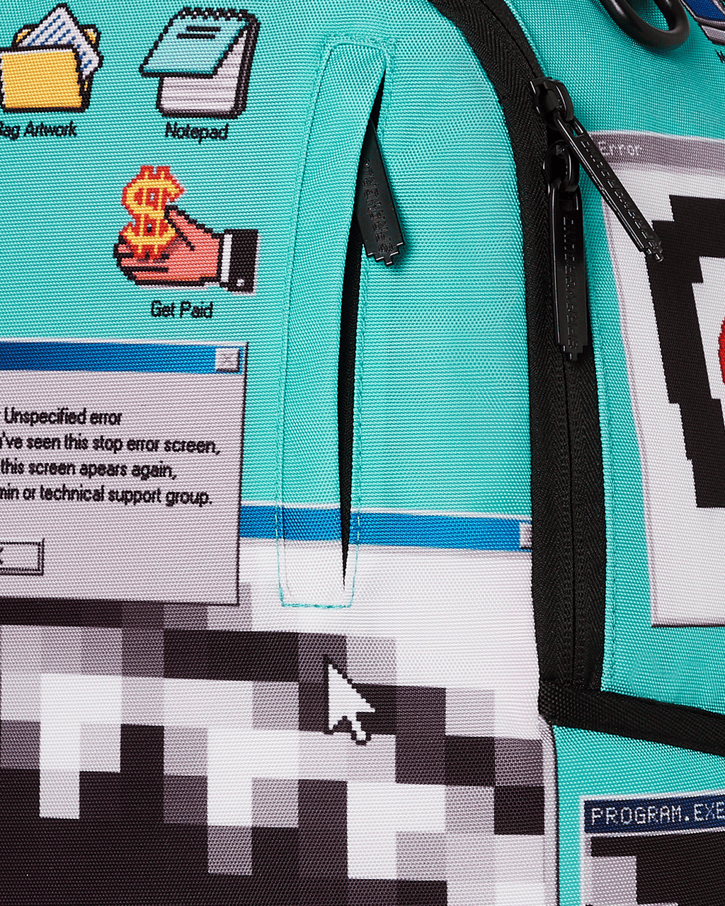 SPRAYGROUND CLEANUP YOUR DESKTOP BACKPACK