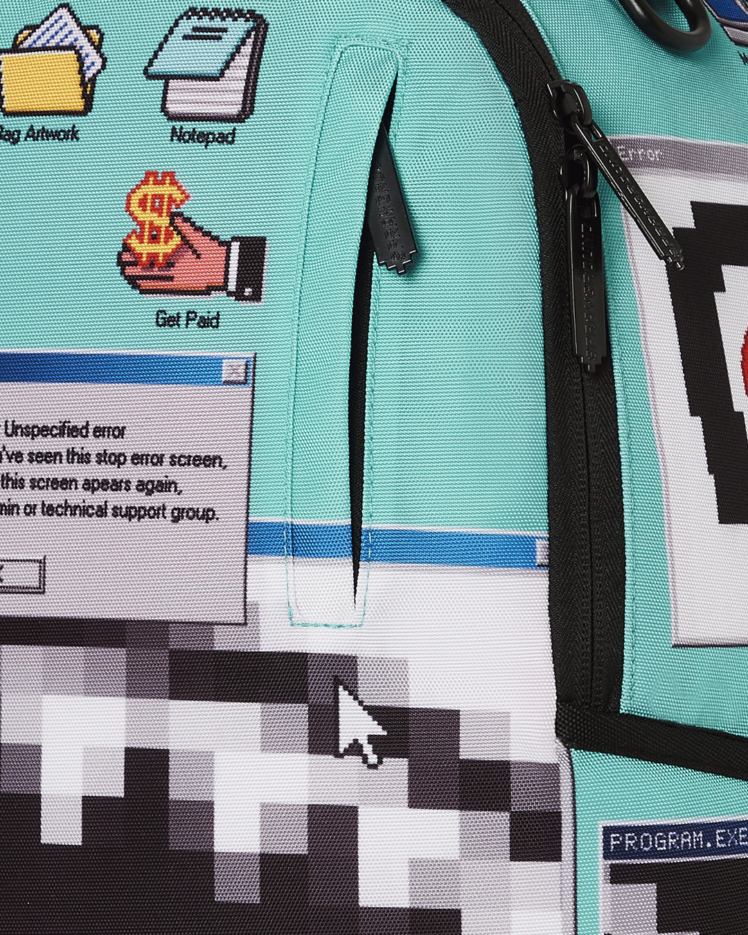 SPRAYGROUND CLEANUP YOUR DESKTOP BACKPACK
