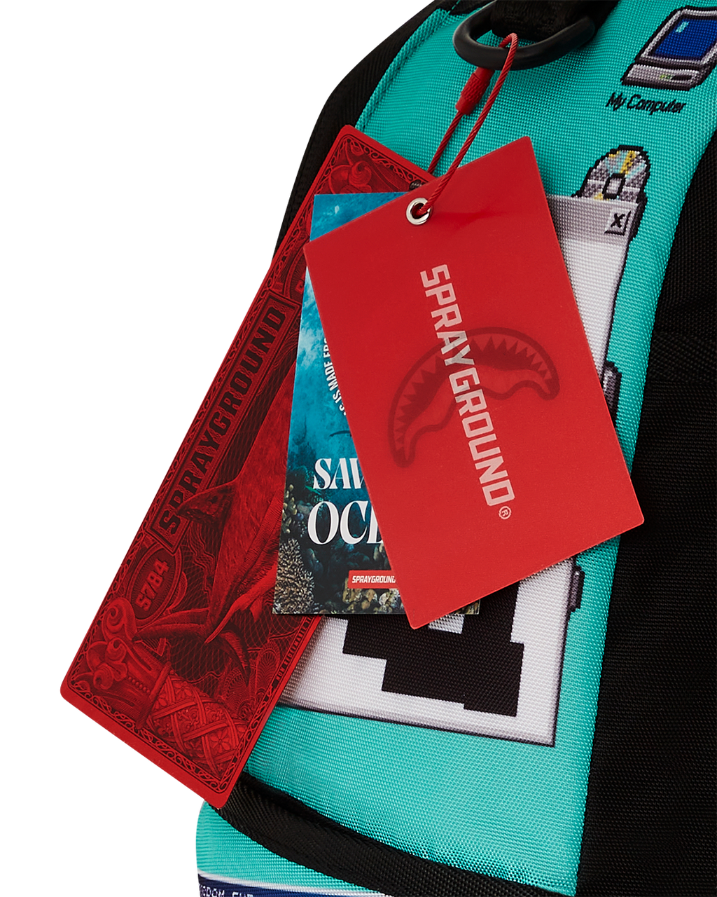 SPRAYGROUND CLEANUP YOUR DESKTOP BACKPACK