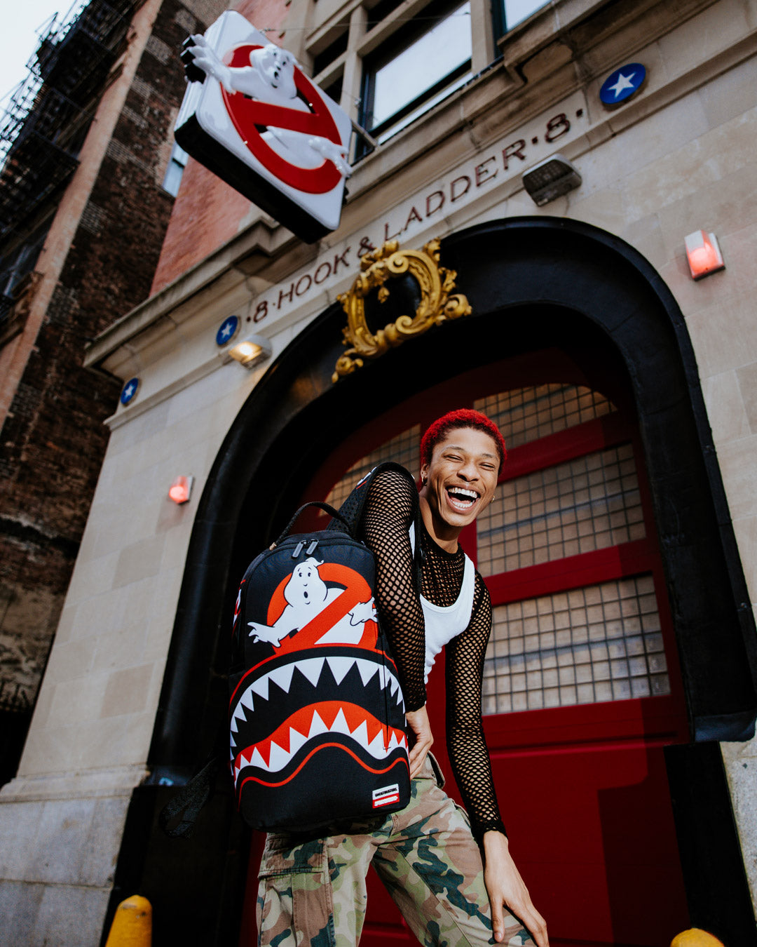 SPRAYGROUND GHOSTBUSTERS SHARK BACKPACK