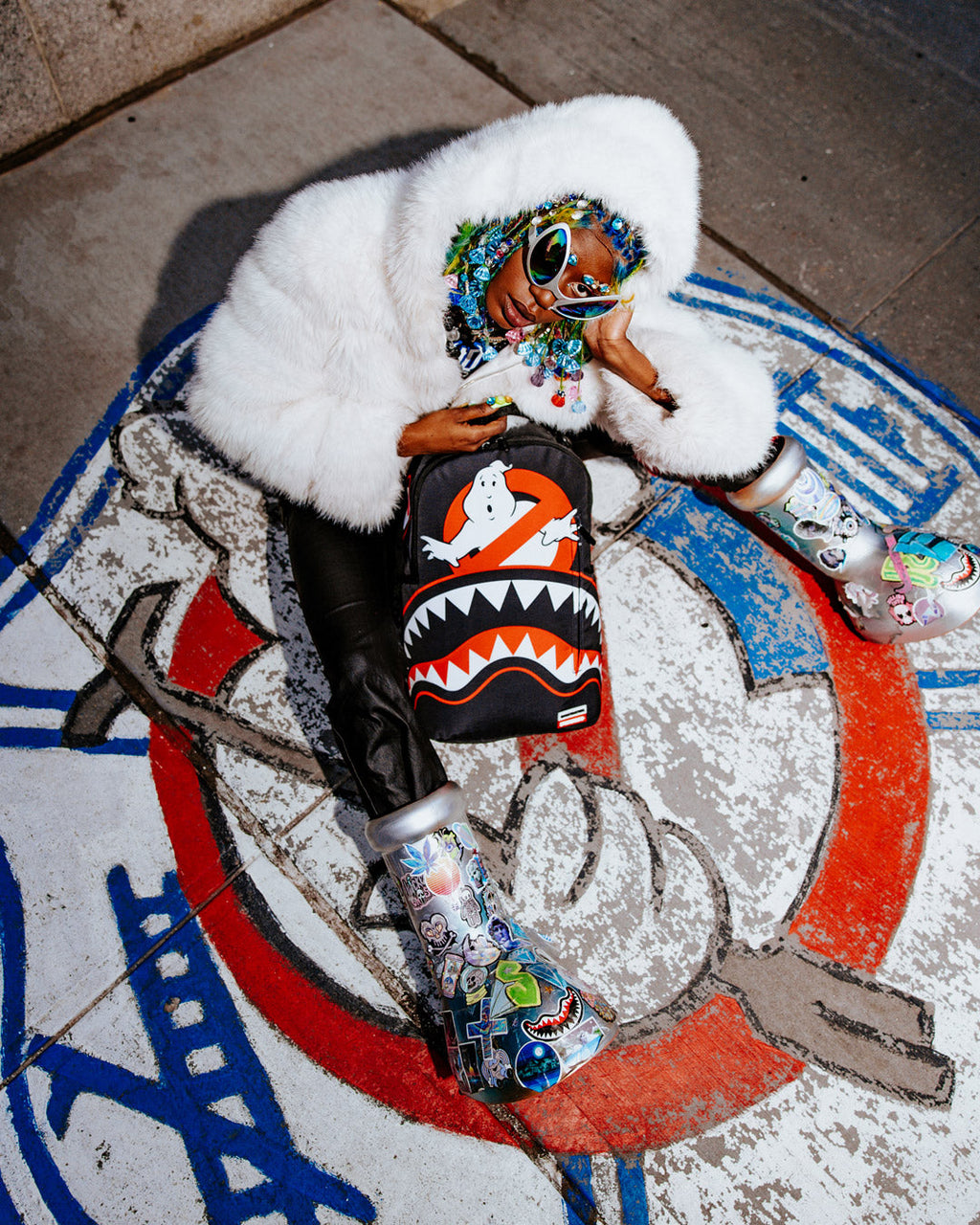SPRAYGROUND GHOSTBUSTERS SHARK BACKPACK