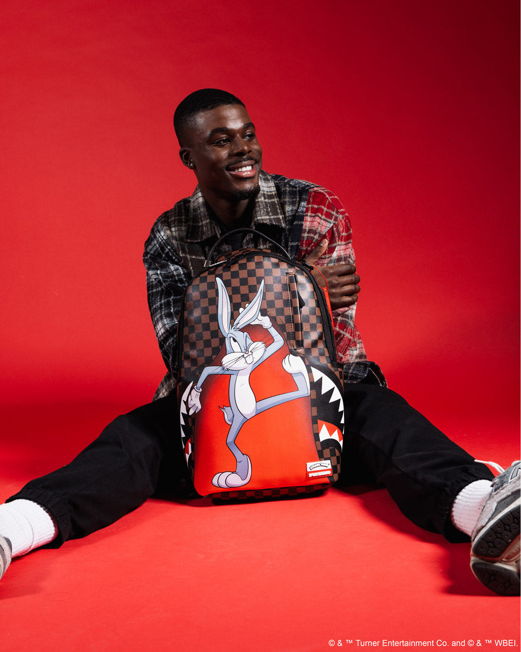 SPRAYGROUND BUGS BUNNY HERE I AM DLXSV BACKPACK