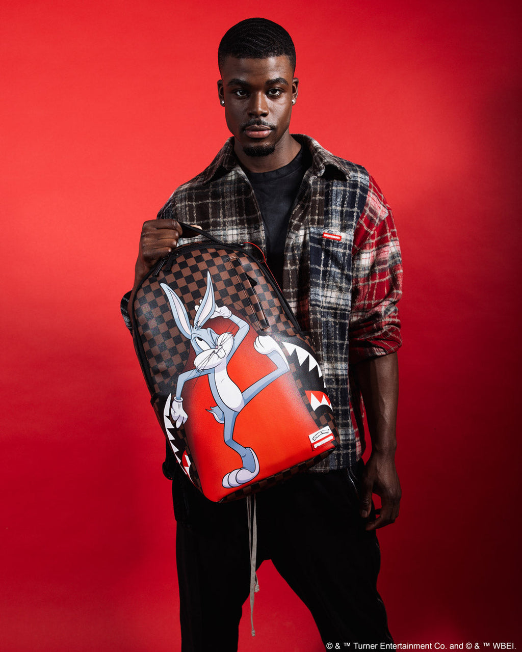 SPRAYGROUND BUGS BUNNY HERE I AM DLXSV BACKPACK