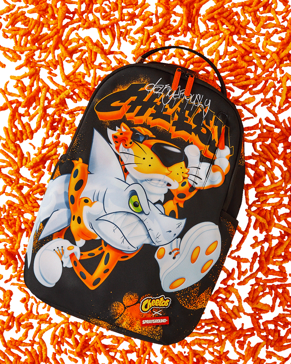 SPRAYGROUND CHEETOS SHARK RUNNER DLXSR BACKPACK