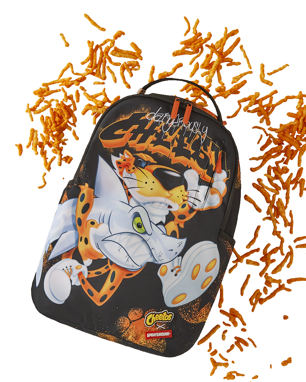 SPRAYGROUND CHEETOS SHARK RUNNER DLXSR BACKPACK