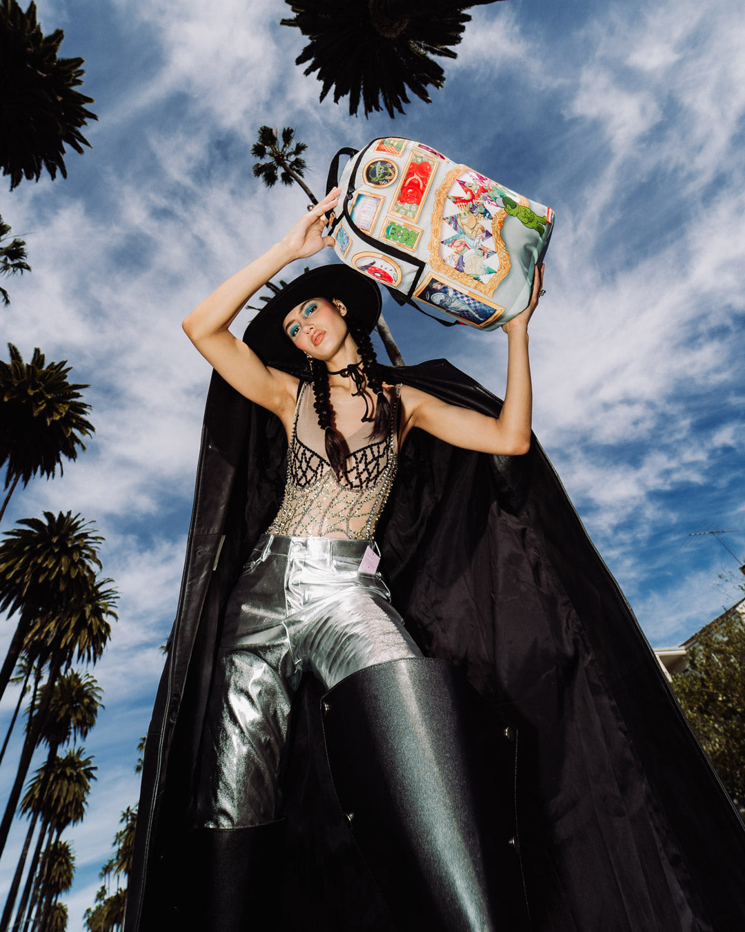 SPRAYGROUND MONEYBEAR ART CRITIQUE BACKPACK