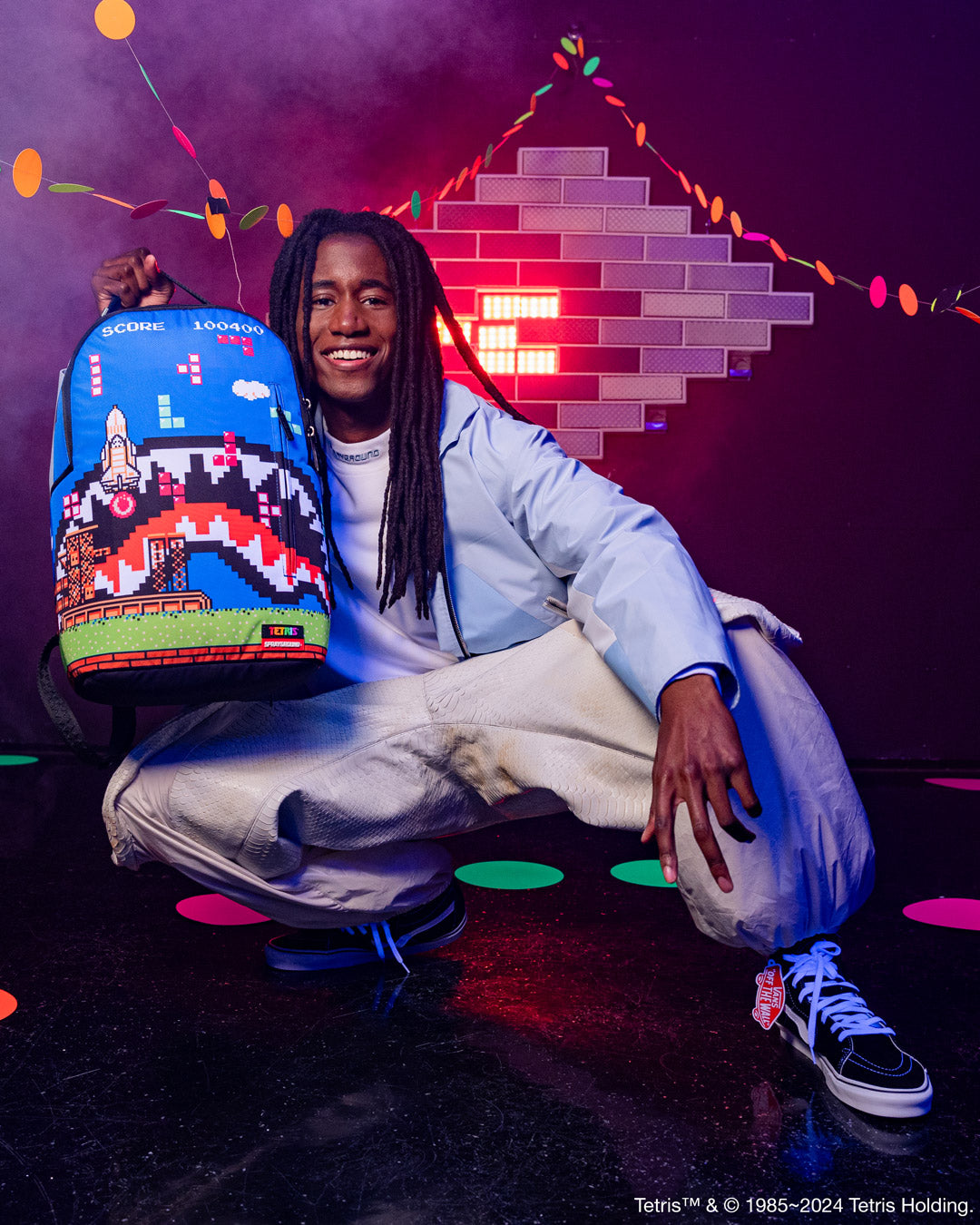 SPRAYGROUND TETRIS MIND GAMES DLXSR BACKPACK