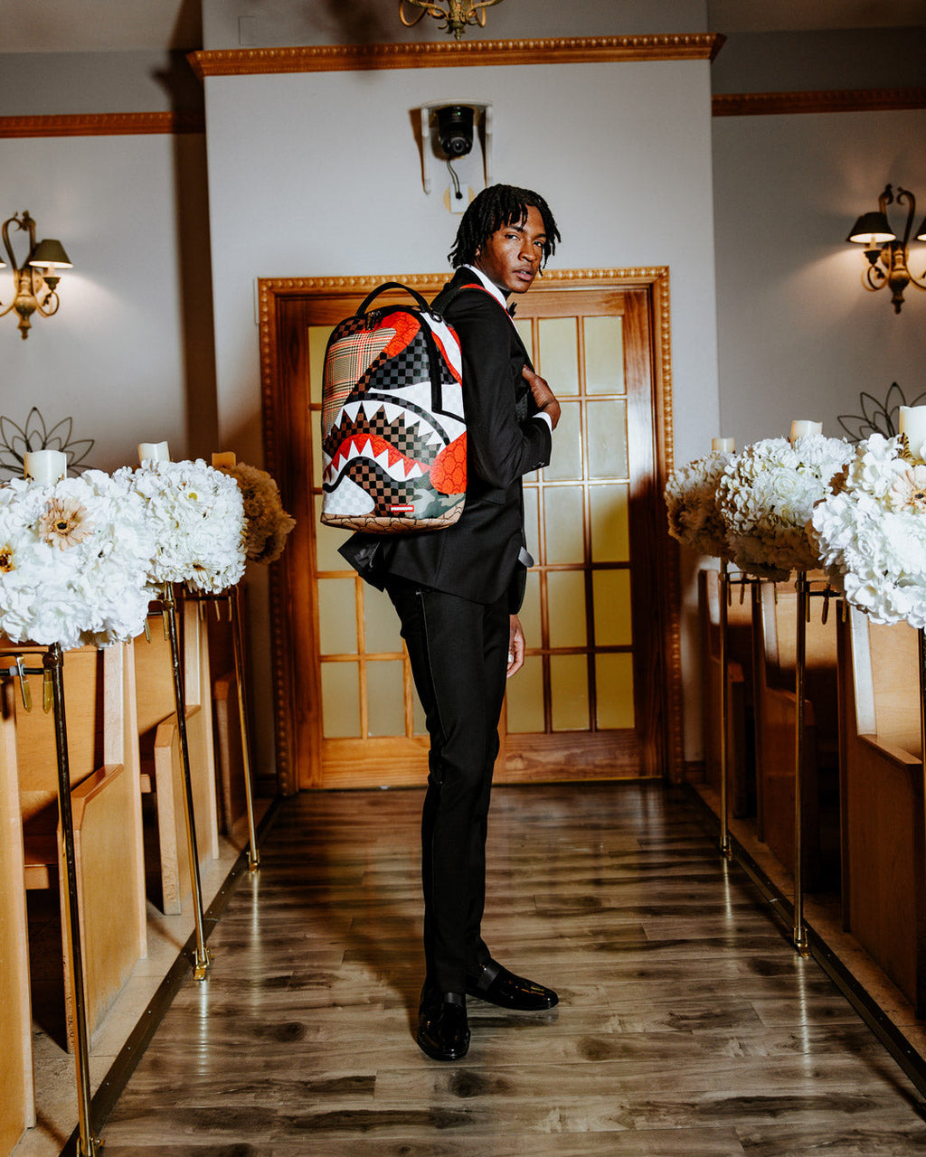 SPRAYGROUND MOTIF MAYHEM BACKPACK