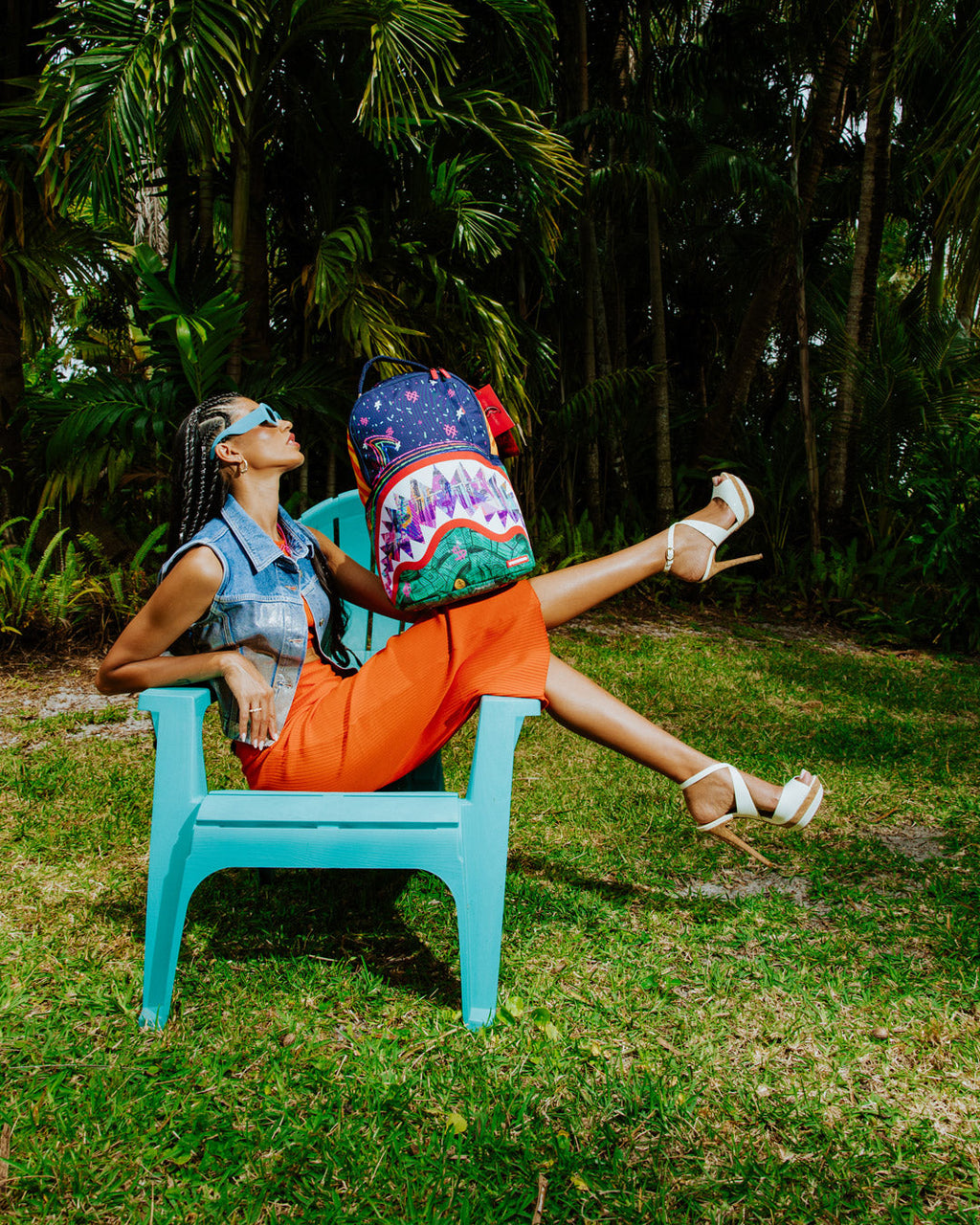 SPRAYGROUND NOT ON MY LEVEL DLXSR BACKPACK