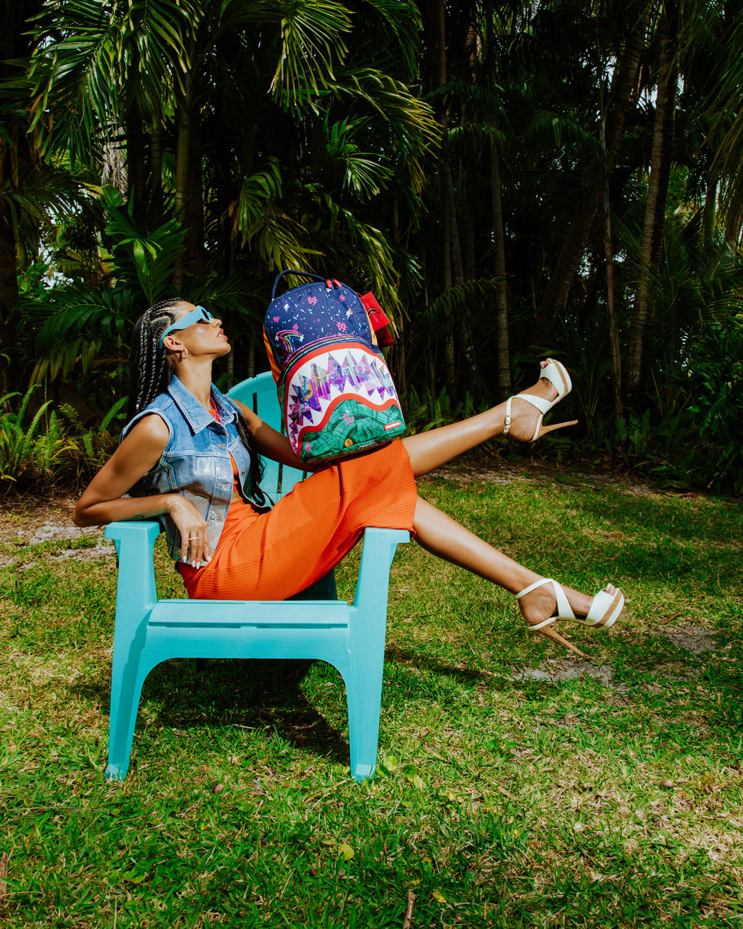 SPRAYGROUND NOT ON MY LEVEL DLXSR BACKPACK