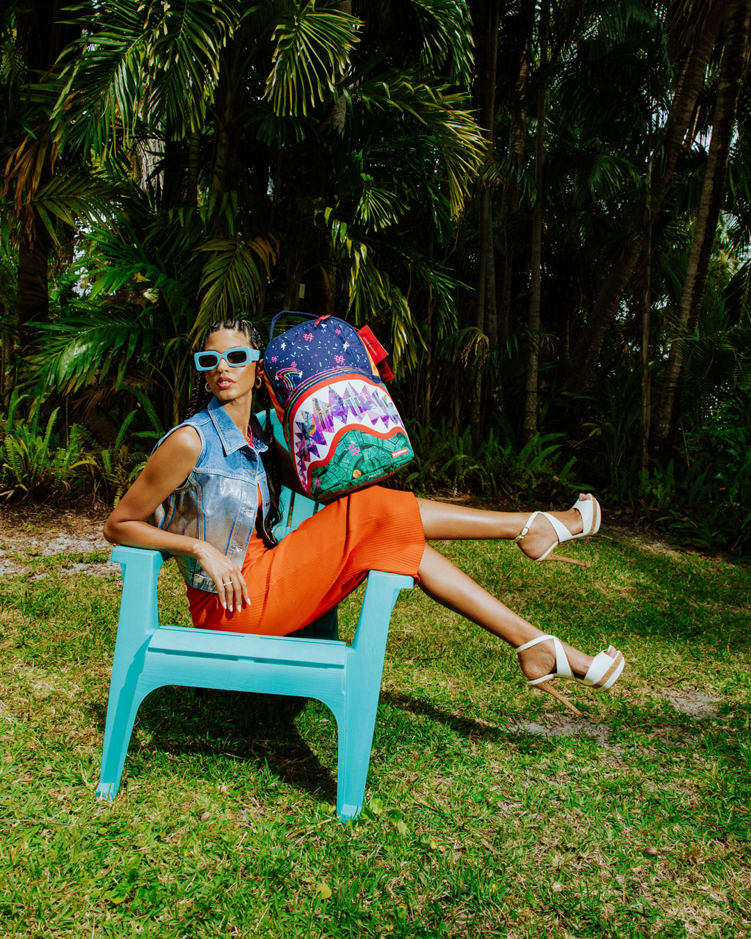 SPRAYGROUND NOT ON MY LEVEL DLXSR BACKPACK