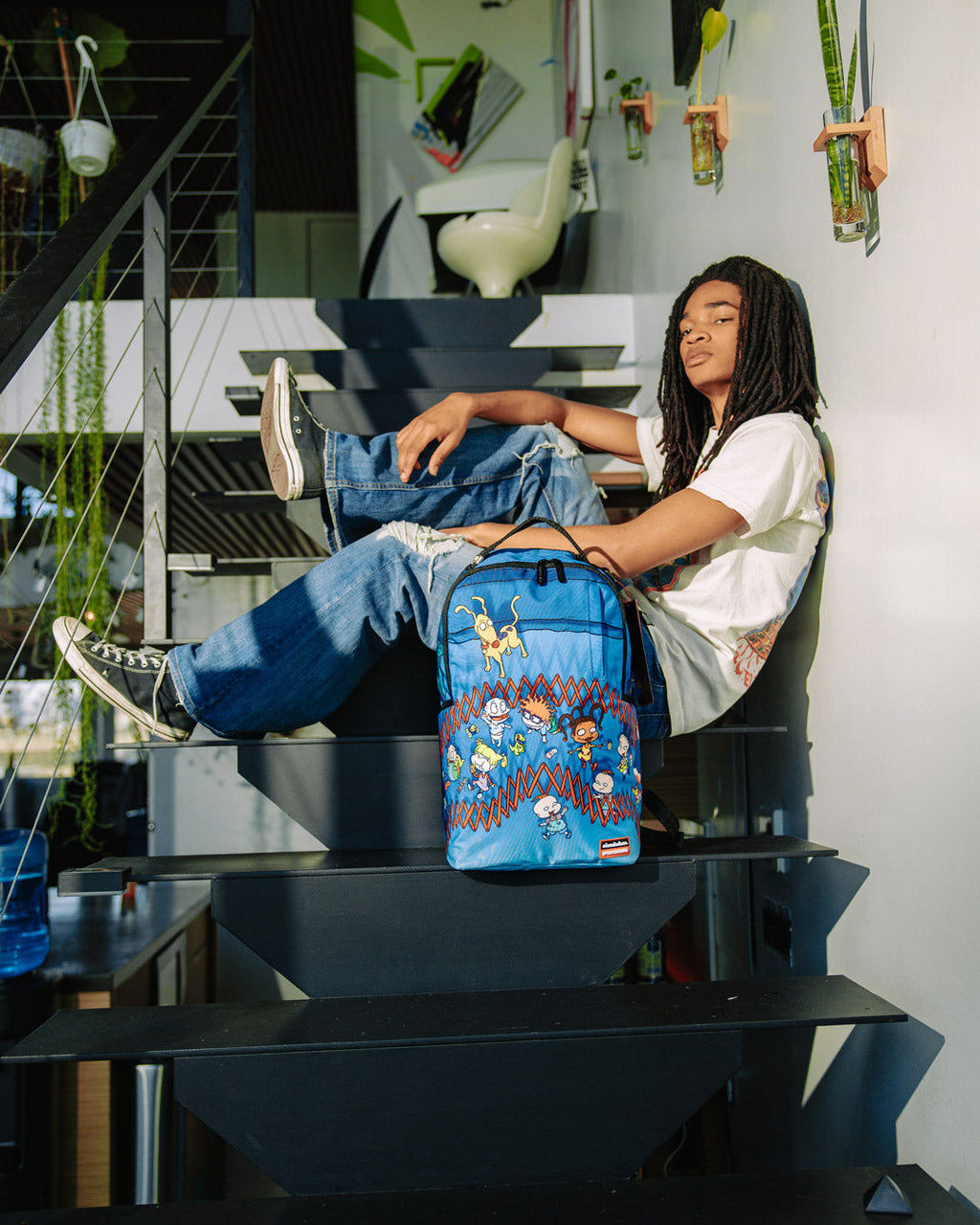 SPRAYGROUND RUGRATS PLAYPEN SHARKMOUTH DLXSR BACKPACK
