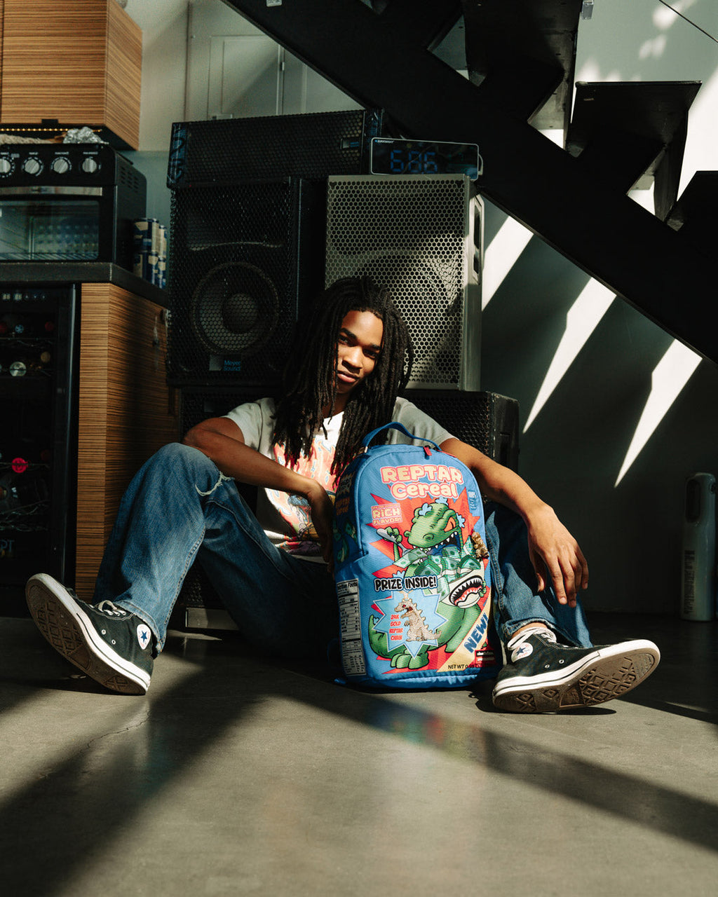 SPRAYGROUND REPTAR PRIZE INSIDE DLXSR BACKPACK