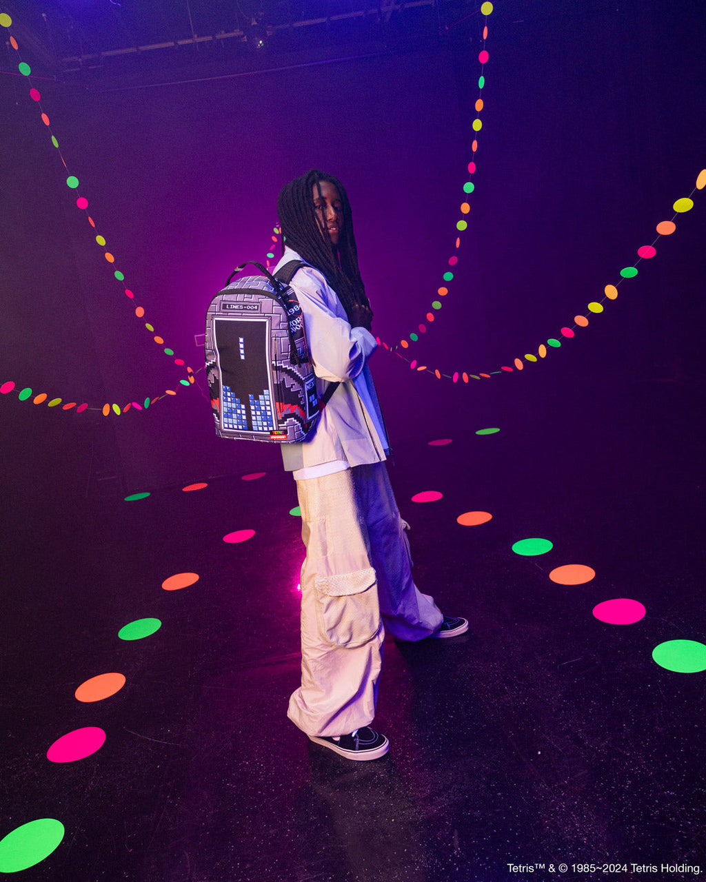 SPRAYGROUND TETRIS SHARK STACKER DLXSR BACKPACK