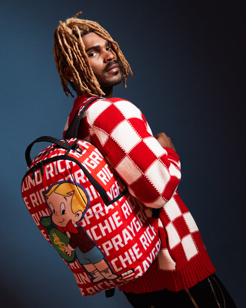 SPRAYGROUND RICHIE RICH RICHER THAN EVER DLXSR BACKPACK