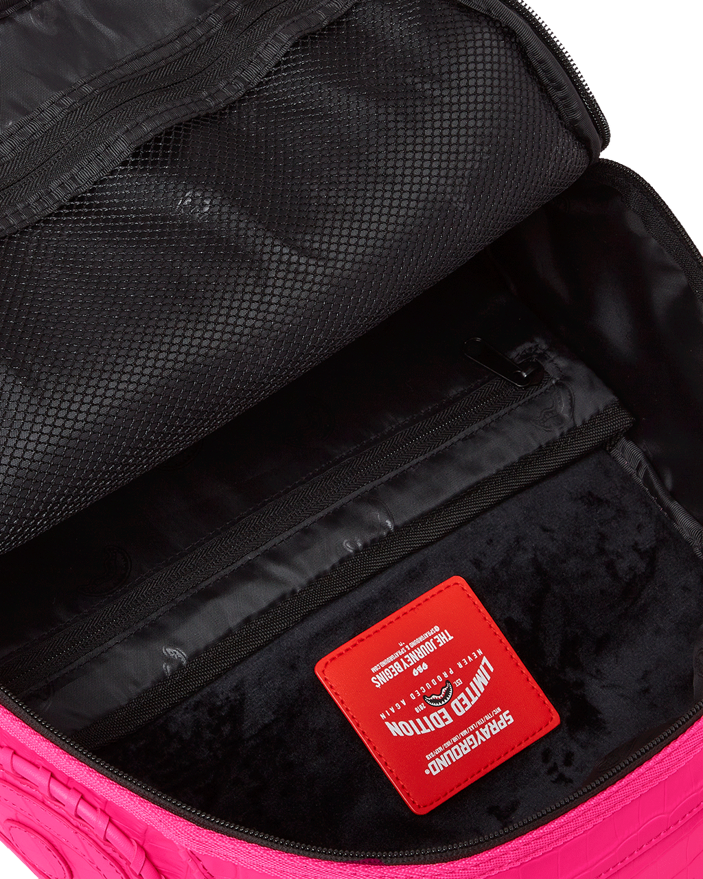 SPRAYGROUND PINK PYTHON DLXSV BACKPACK