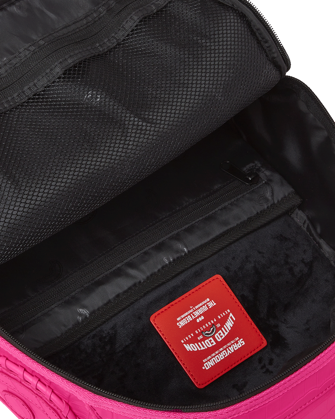 SPRAYGROUND PINK PYTHON DLXSV BACKPACK
