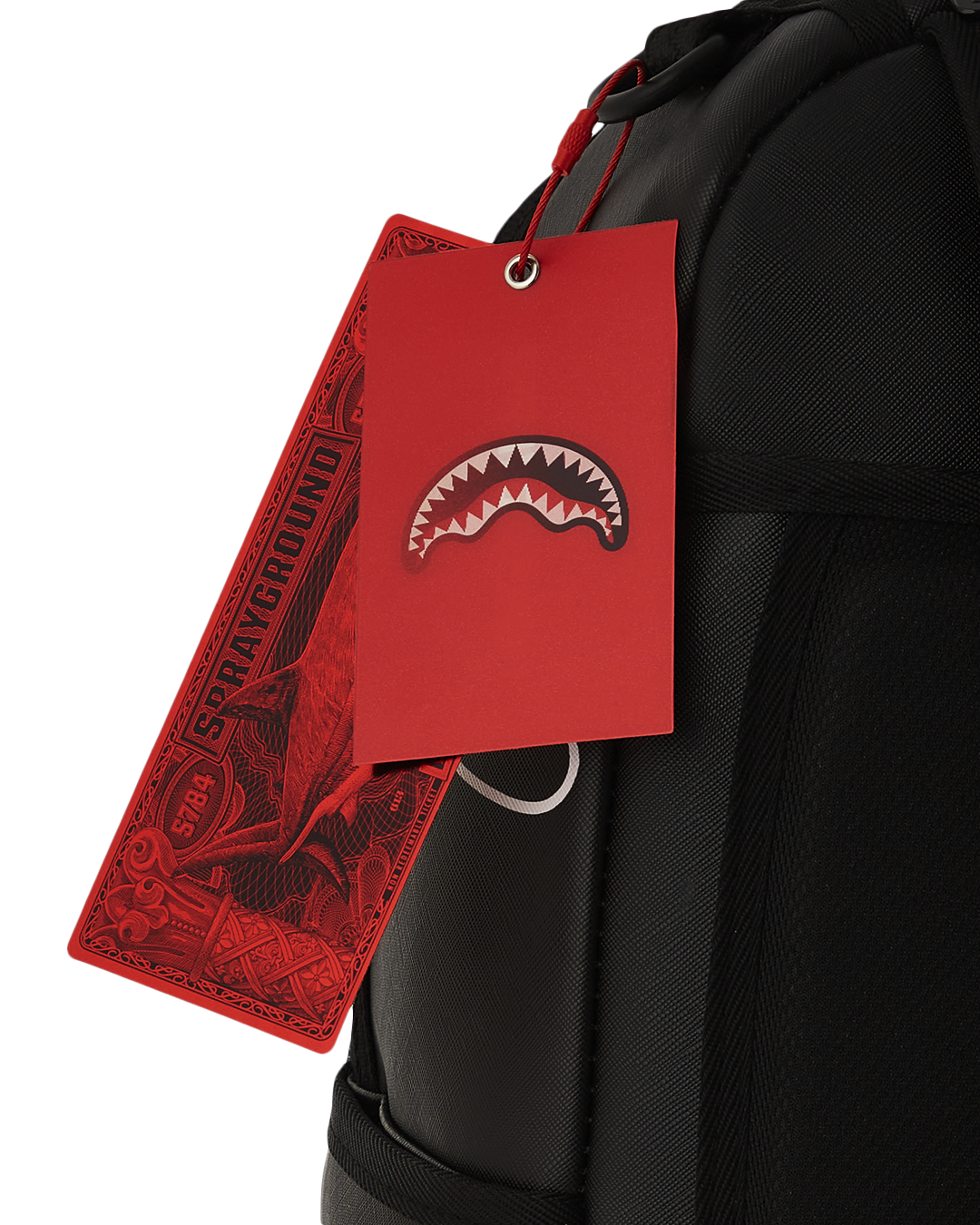 SPRAYGROUND SHARK CENTRAL OUT THE LINE DLXSV BACKPACK