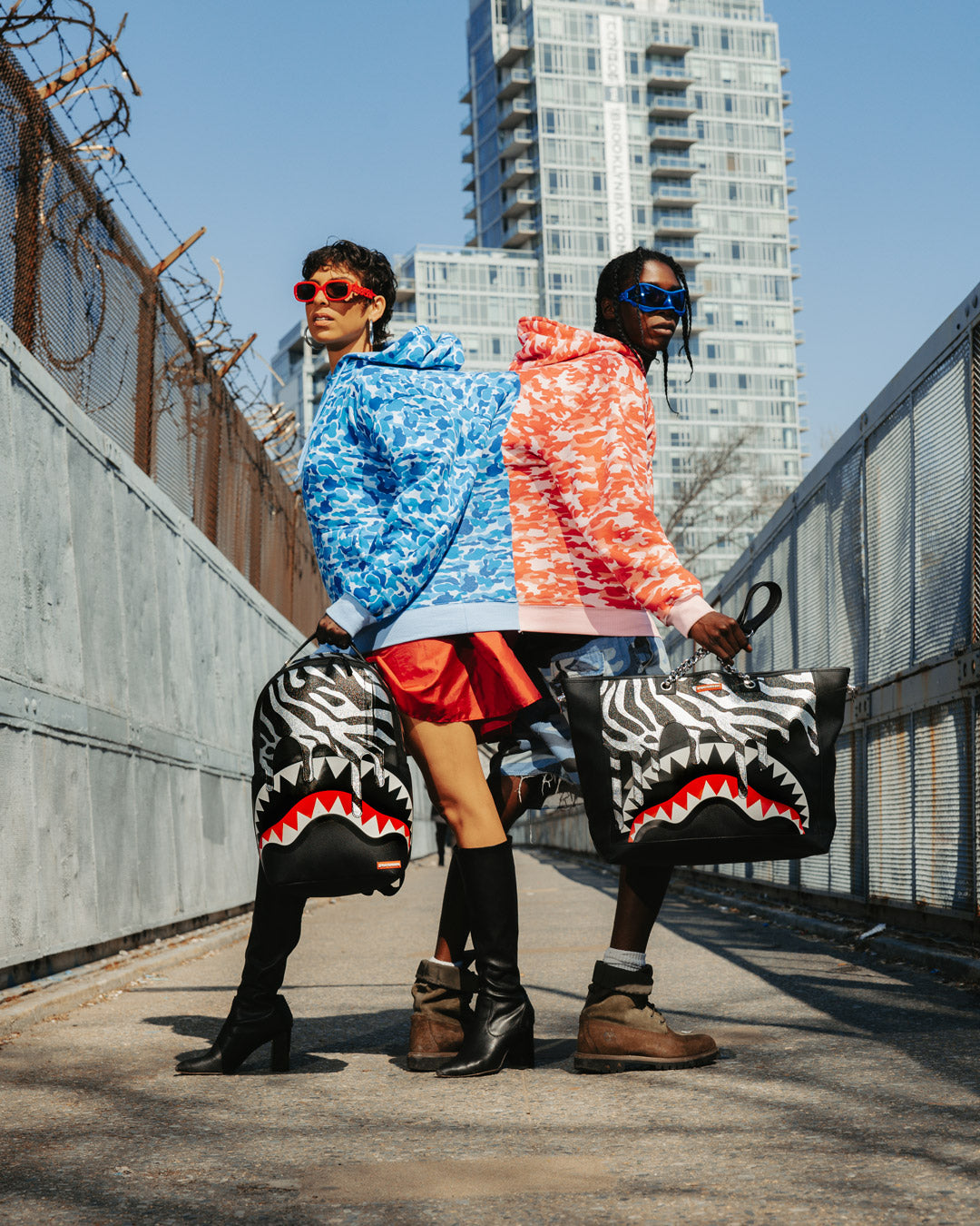 SPRAYGROUND ZE SHARK PREDATOR BACKPACK