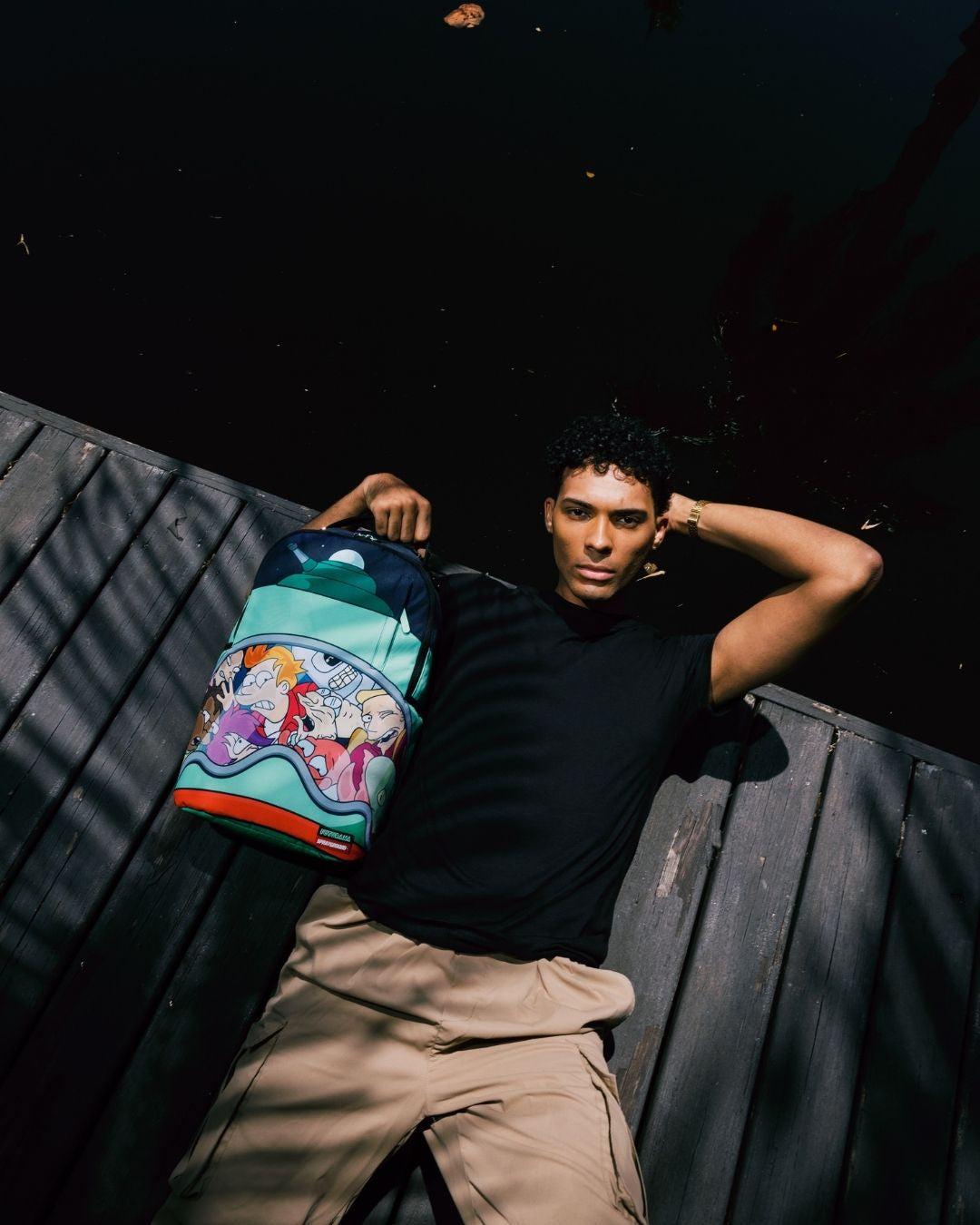 SPRAYGROUND FUTURAMA SPACE CREW DLXSR BACKPACK