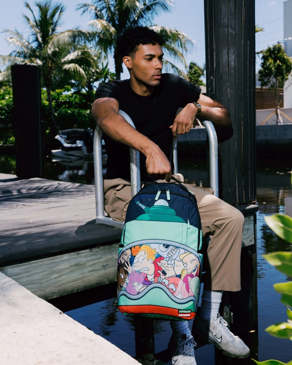 SPRAYGROUND FUTURAMA SPACE CREW DLXSR BACKPACK