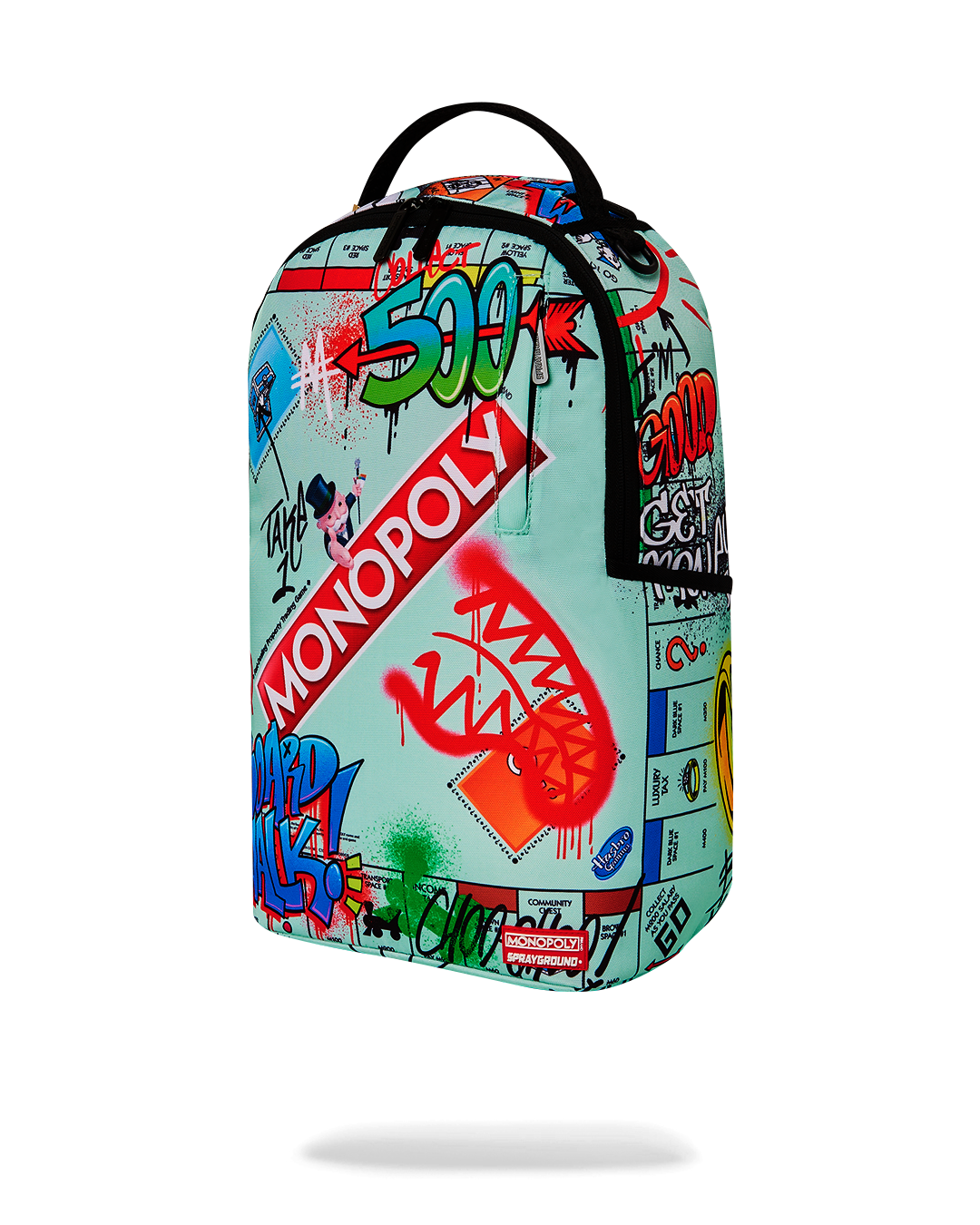 SPRAYGROUND MONOPOLY DO NOT PASS GO DLXSR BACKPACK