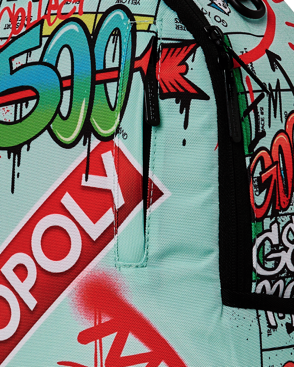 SPRAYGROUND MONOPOLY DO NOT PASS GO DLXSR BACKPACK