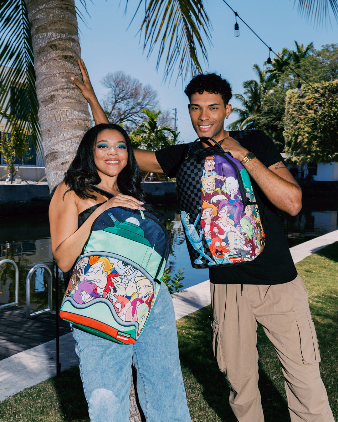 SPRAYGROUND FUTURAMA SQUAD BACKPACK