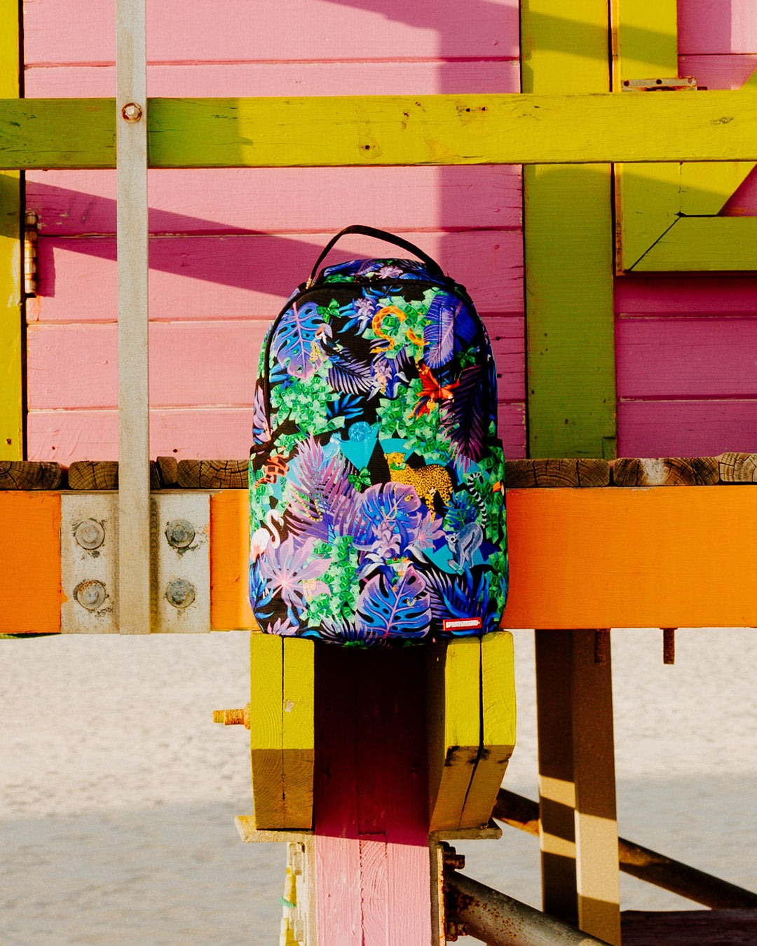 SPRAYGROUND NIGHT TROPICS DLXSR BACKPACK