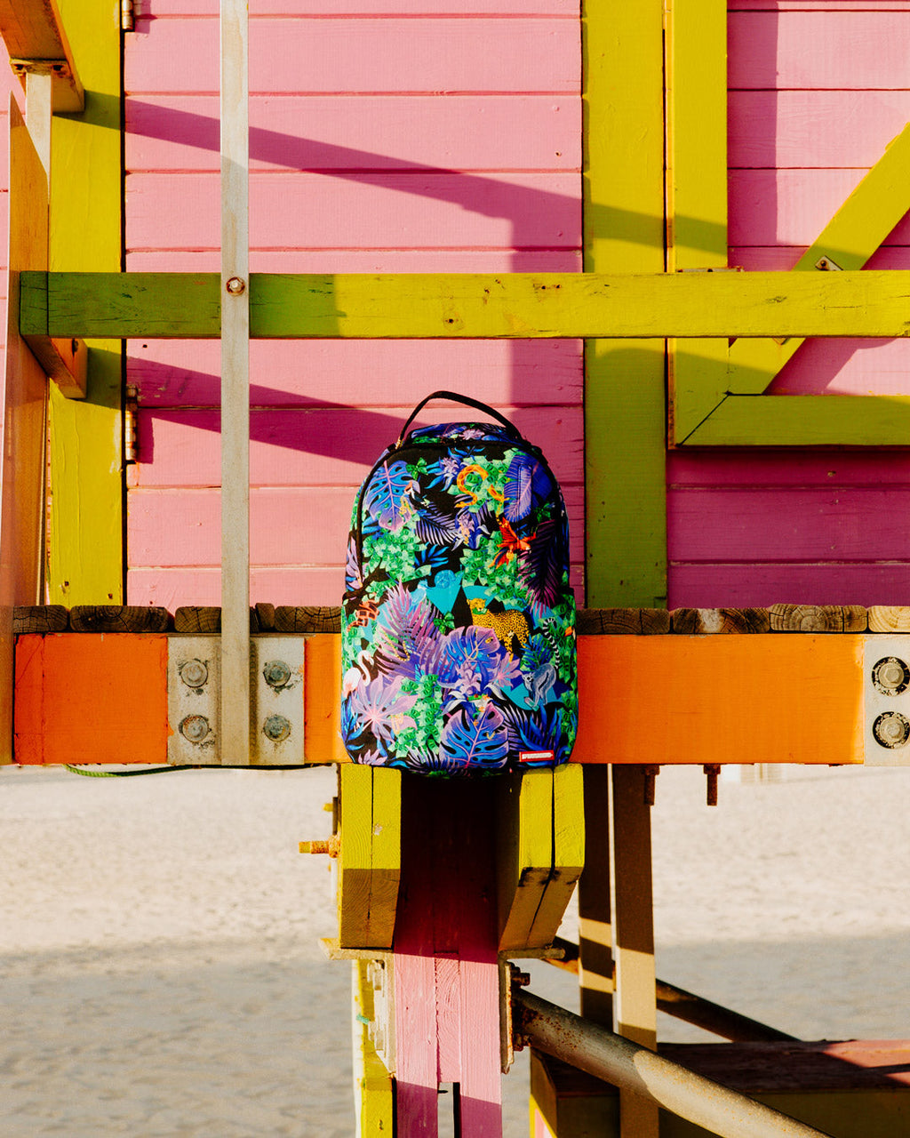 SPRAYGROUND NIGHT TROPICS DLXSR BACKPACK