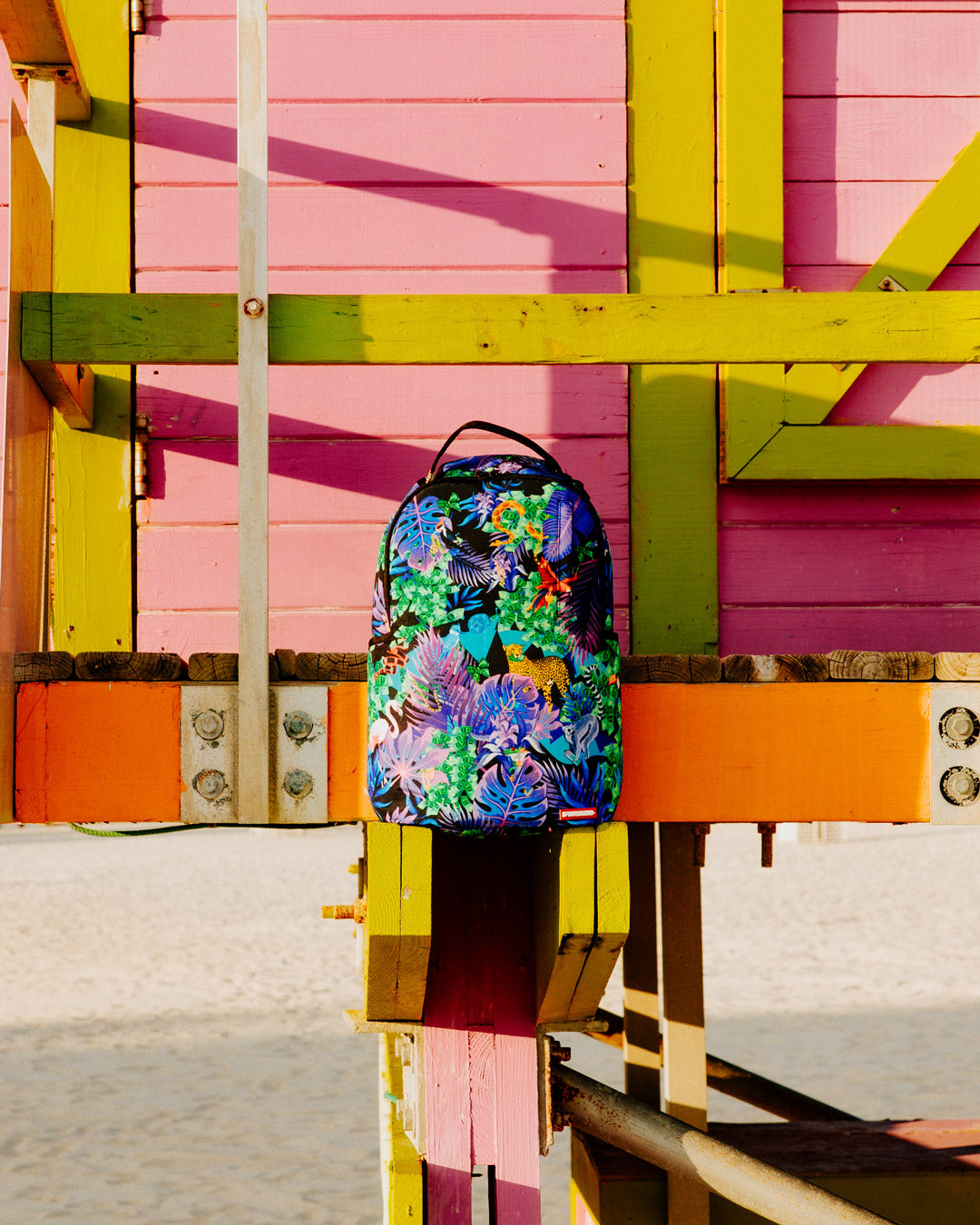 SPRAYGROUND NIGHT TROPICS DLXSR BACKPACK