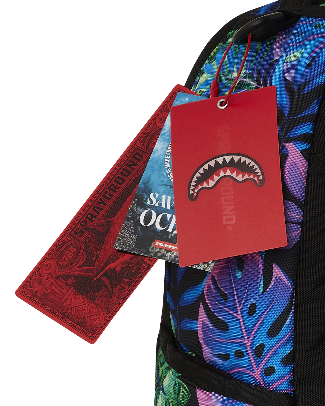 SPRAYGROUND NIGHT TROPICS DLXSR BACKPACK