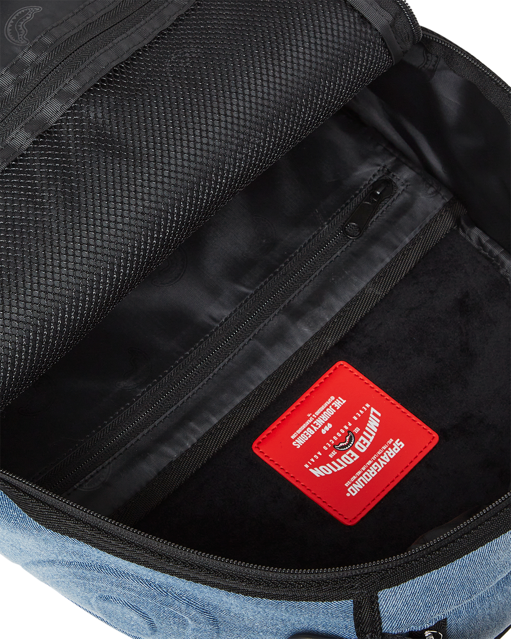SPRAYGROUND STONE WASH 3D SHARK BACKPACK