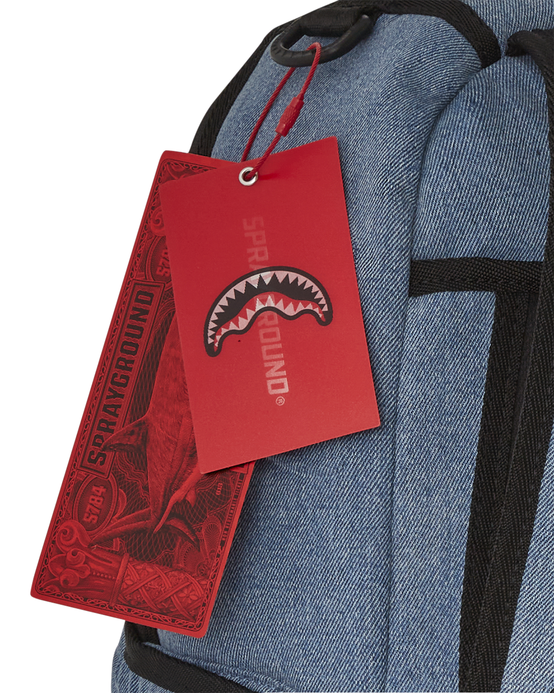 SPRAYGROUND STONE WASH 3D SHARK BACKPACK