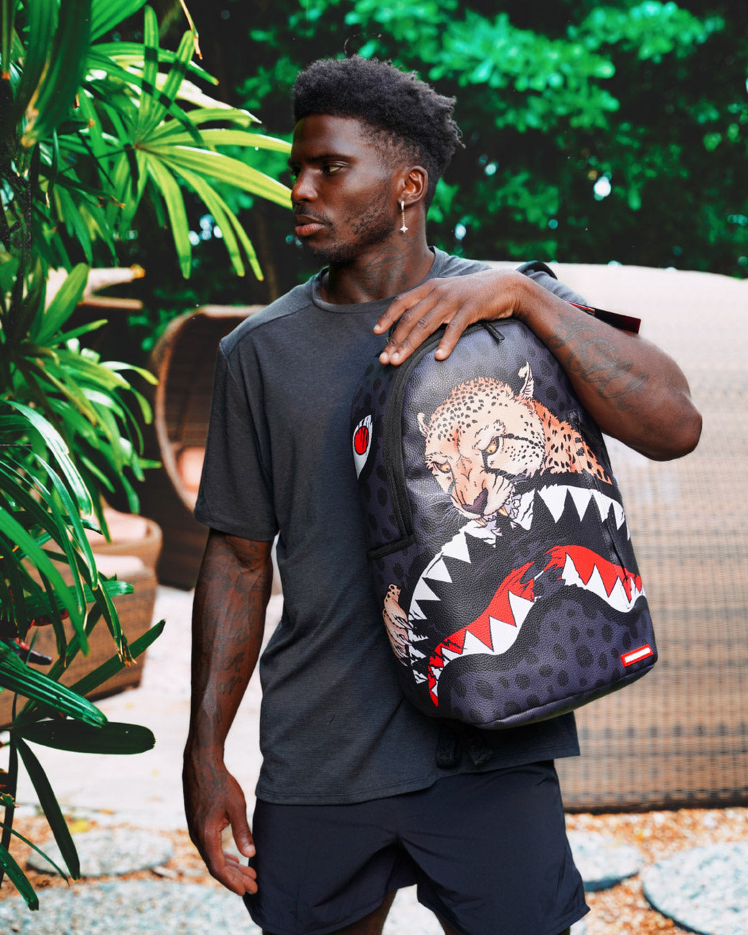 SPRAYGROUND TYREEK CHEETAH RUNNER SHARK