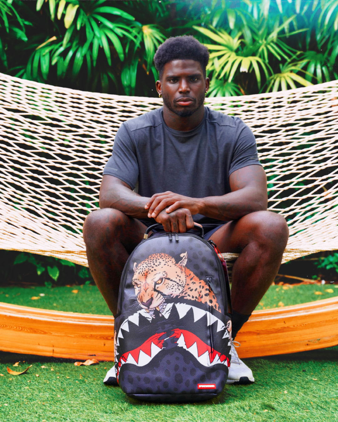 SPRAYGROUND TYREEK CHEETAH RUNNER SHARK
