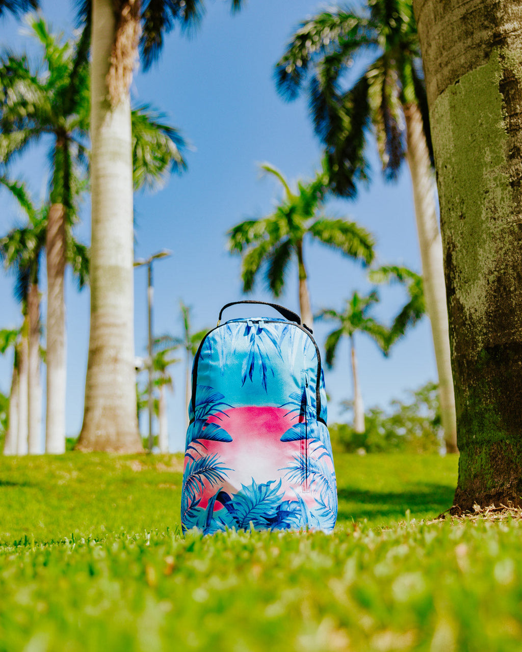 SPRAYGROUND MIAMI SUNSET SPEEDWAY DLXSR BACKPACK