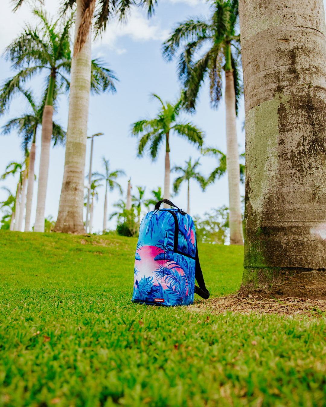 SPRAYGROUND MIAMI SUNSET SPEEDWAY DLXSR BACKPACK