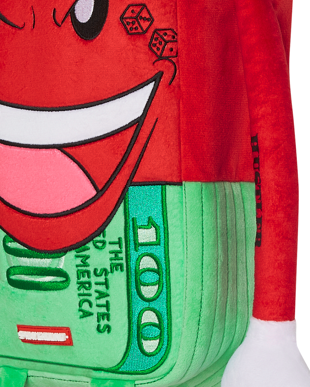 SPRAYGROUND PLUSH BOY MONEYBOY BACKPACK